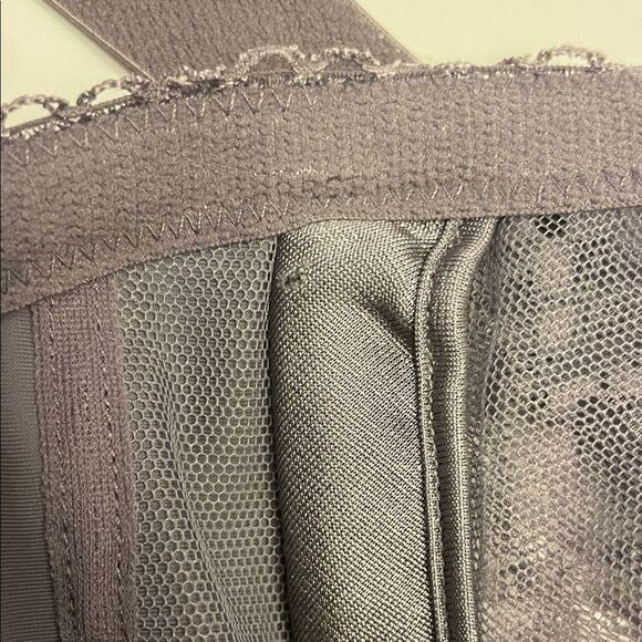 Glamorise Lace Bra - Purple and Pink - Picture 11 of 11